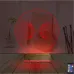 Geometrik Dekoratif 3D Lamba - Masa Gece Lambası