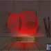 Gergedan 3D Lamba - Masa Gece Lambası