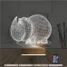Gergedan 3D Lamba - Masa Gece Lambası