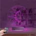 Mistik Güneş Ay 3D Lamba - Masa Gece Lambası