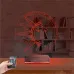 Mistik Güneş Ay 3D Lamba - Masa Gece Lambası
