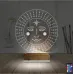 Mistik Güneş 3D Lamba - Masa Gece Lambası