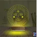 Mistik Güneş 3D Lamba - Masa Gece Lambası