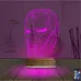 Ironman Robot 3D Lamba - Masa Gece Lambası
