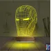 Ironman Robot 3D Lamba - Masa Gece Lambası