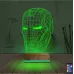 Ironman Robot 3D Lamba - Masa Gece Lambası