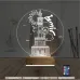 İzmir Saat Kulesi Atatürk 3D Lamba - Masa Gece Lambası