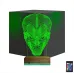 Joker Face 3D Lamba - Masa Gece Lambası