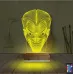 Joker Face 3D Lamba - Masa Gece Lambası