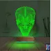 Joker Face 3D Lamba - Masa Gece Lambası