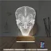 Joker Face 3D Lamba - Masa Gece Lambası