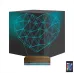 Kalp Sevgiliye Hediye Polygonal 3D Lamba - Masa Gece Lambası