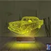 Klasik Araba 3D Lamba - Masa Gece Lambası