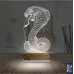 Kobra Yılan 3D Lamba - Masa Gece Lambası
