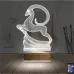 Koç Burç 3D Lamba - Masa Gece Lambası