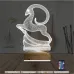 Koç Burç 3D Lamba - Masa Gece Lambası