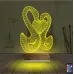 Kuğu 3D Lamba - Masa Gece Lambası