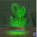 Kuğu 3D Lamba - Masa Gece Lambası