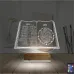 Kuran-ı Kerim Ayetel Kürsi 3D Lamba - Masa Gece Lambası
