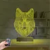 Kurt 3D Lamba - Masa Gece Lambası