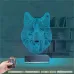Kurt 3D Lamba - Masa Gece Lambası