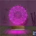 Mandala 3D Lamba - Masa Gece Lambası
