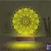 Mandala 3D Lamba - Masa Gece Lambası