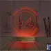Crypto Monero Coin 3D Lamba - Masa Gece Lambası