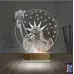 Özgürlük Heykeli 3D Lamba - Masa Gece Lambası