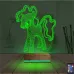 Ponny At Çocuk Odası 3D Lamba - Masa Gece Lambası