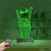 Rock Hand Müzik 3D Lamba - Masa Gece Lambası