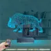 Kaplan 3D Lamba - Masa Gece Lambası