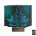 Lotus Çiçeği Yoga 3D Lamba - Masa Gece Lambası