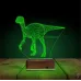 Dinozor Lesothosaurus 3D Lamba - Masa Gece Lambası