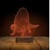 Dinozor Spinosaurus 3D Lamba - Masa Gece Lambası