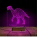 Dinozor Tiranazor 3D Lamba - Masa Gece Lambası