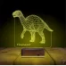 Dinozor Tiranazor 3D Lamba - Masa Gece Lambası