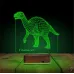Dinozor Tiranazor 3D Lamba - Masa Gece Lambası