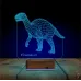 Dinozor Tiranazor 3D Lamba - Masa Gece Lambası