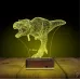 Dinozor T-rex 3D Lamba - Masa Gece Lambası