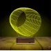Geometrik Dekoratif 3D Lamba - Masa Gece Lambası