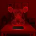 Ayıcık Balon Kurtlama 3D Lamba - Masa Gece Lambası