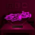Formula Yarış Arabası 3D Lamba - Masa Gece Lambası