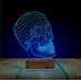 Kuru Kafa İsklet 3D Lamba - Masa Gece Lambası
