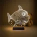 Balık Çocuk Odası 3D Lamba - Masa Gece Lambası