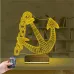 Denizci Çapa Kaptan 3D Lamba - Masa Gece Lambası