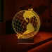Dünya Globe Ofis Hediye 3D Lamba - Masa Gece Lambası
