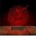 Örümcek Adap Spider Man Ağ 3D Lamba - Masa Gece Lambası