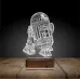Robot SW Çocuk Odası 3D Lamba - Masa Gece Lambası
