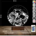 Astronot Gezegen 3D Lamba - Masa Gece Lambası